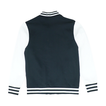 Black Color Block Jacket