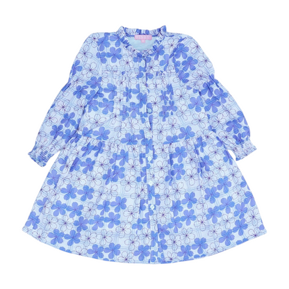 Purple Floral Dress