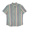Multi Striped Short Sleeve Button Down