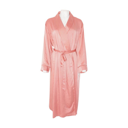 Coral Solid Robe