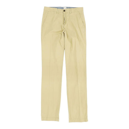 Khaki Solid Chino Pants