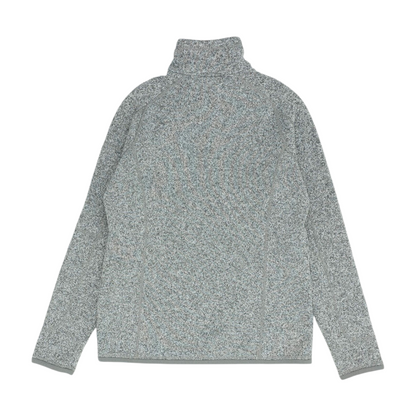Gray Solid 1/4 Zip Pullover