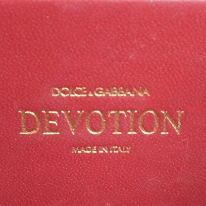 Red Small Devotion Bag in Quilted Nappa Leather