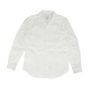 White Solid Long Sleeve Button Down