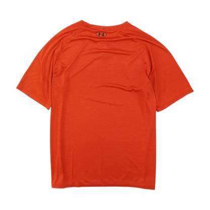 Orange Solid Active T-Shirt