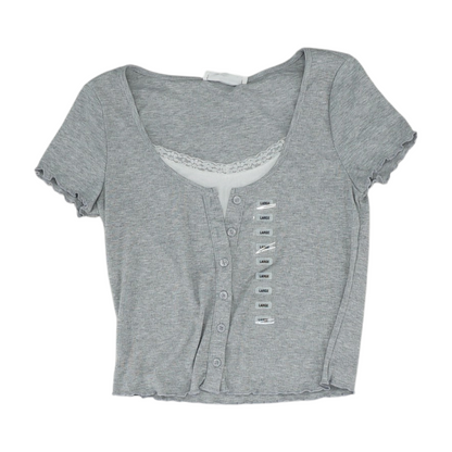 Gray Blouse