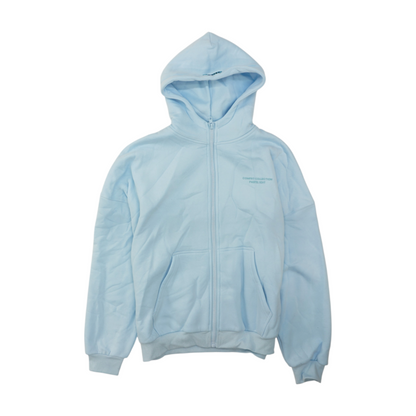 Blue Solid Active Jacket