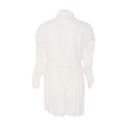 White Maternity Button Down