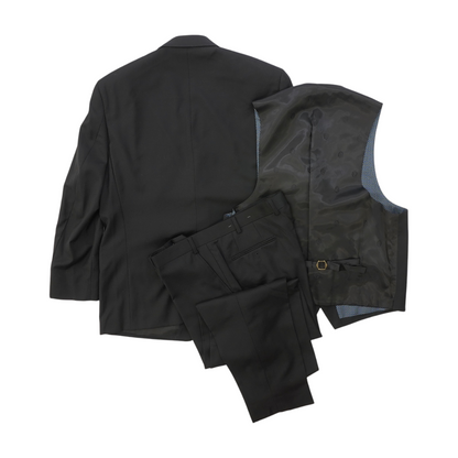 Black Solid Suit