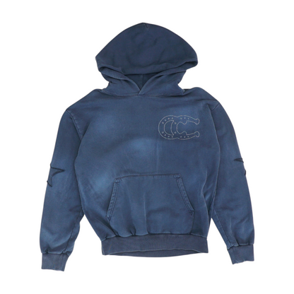 Navy Solid Hoodie Pullover