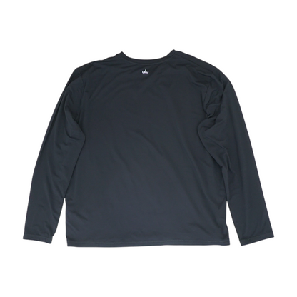Black Solid Active T-Shirt