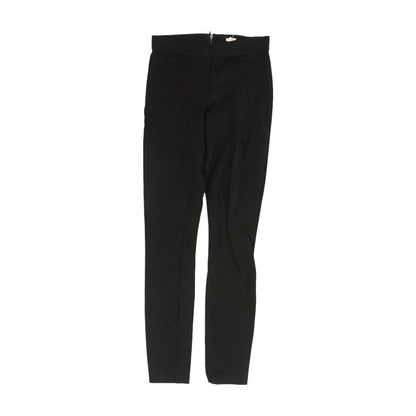 Black Solid Dress Pants