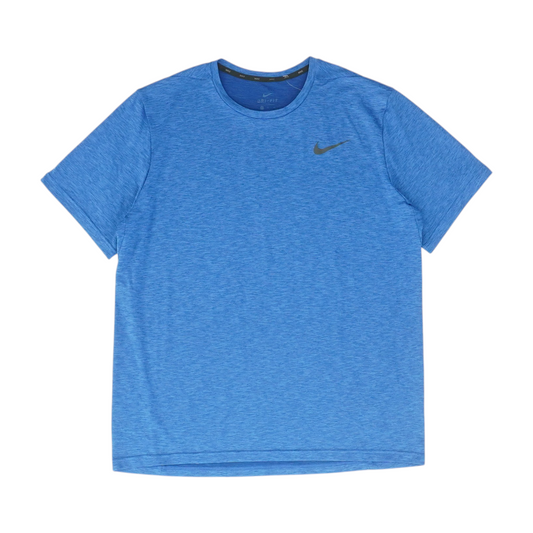 Blue Solid Active T-Shirt