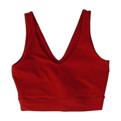 Red Sports Bra