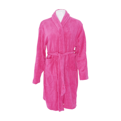 Pink Solid Robe