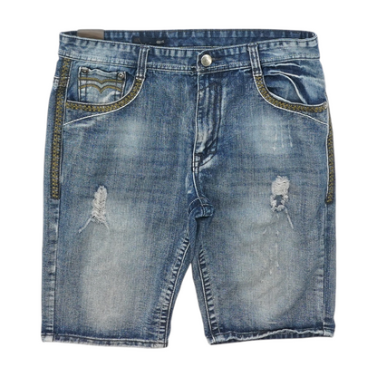 Blue Denim Shorts