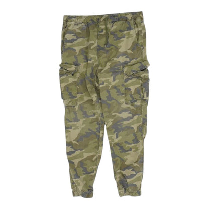Green Camo Cargo Pants
