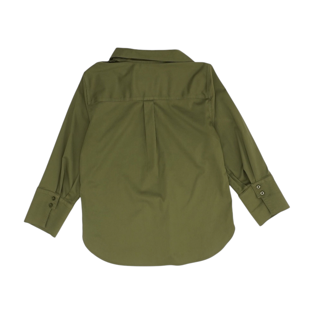 Green Button Down