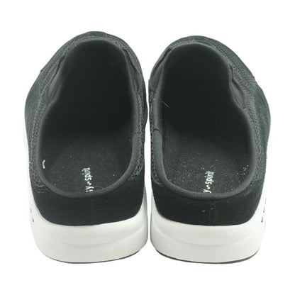 Traveltime Black Slip On Athletic Shoes