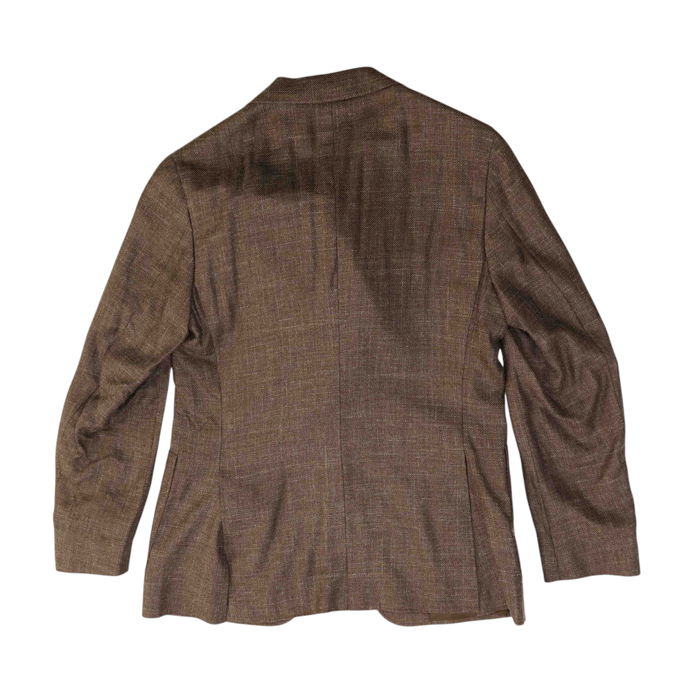Brown Plaid Sport Coat