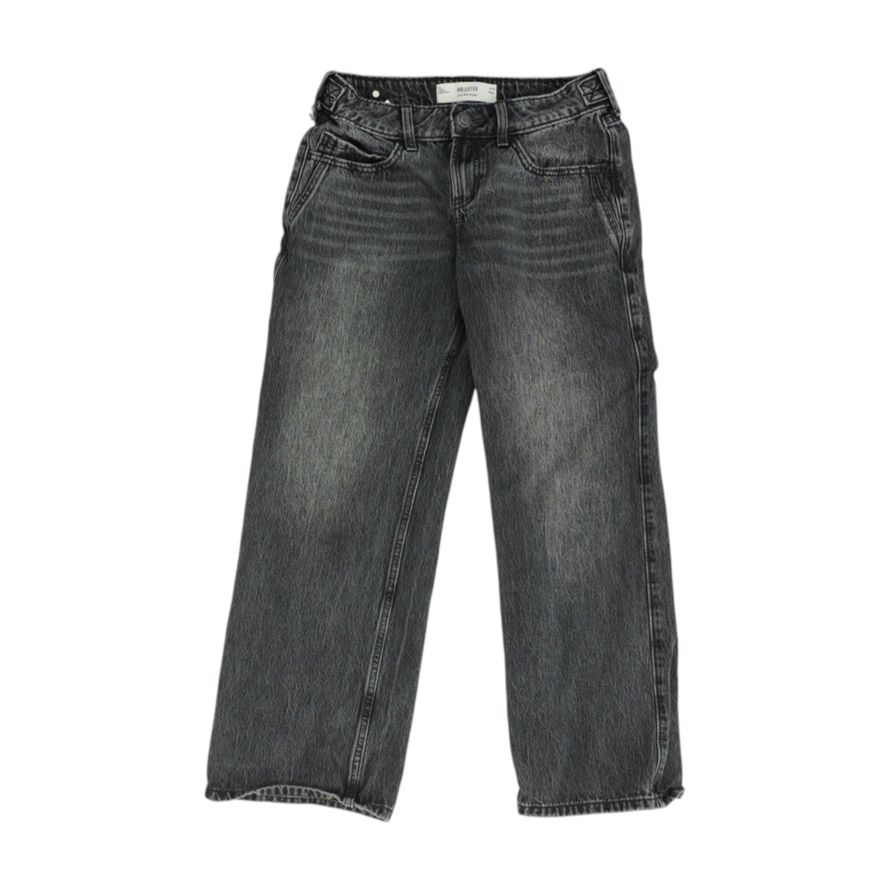 Black Short Loose Jeans