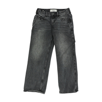 Black Short Loose Jeans