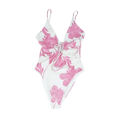 Pink Floral One-Piece