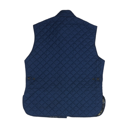 Blue Solid Vest