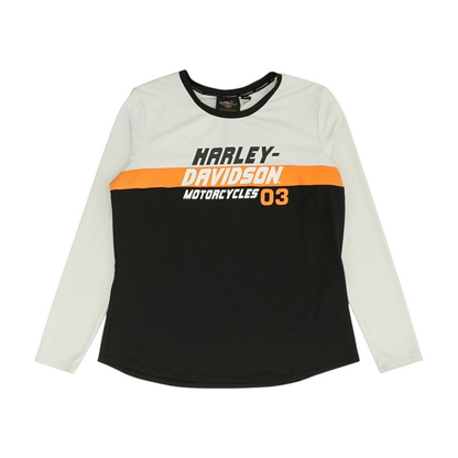 Black Color Block Active T-Shirt