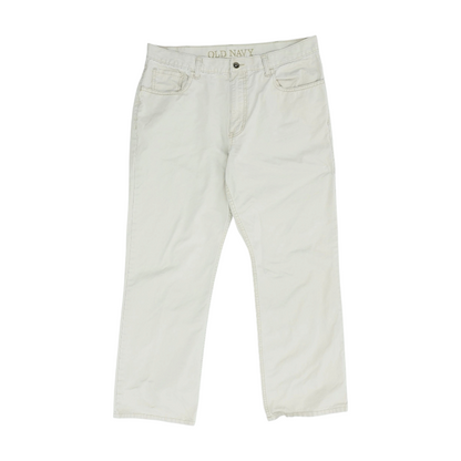 Beige Loose Jeans