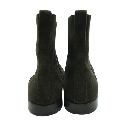 Brown Hickory Fulton Suede Ankle Boots