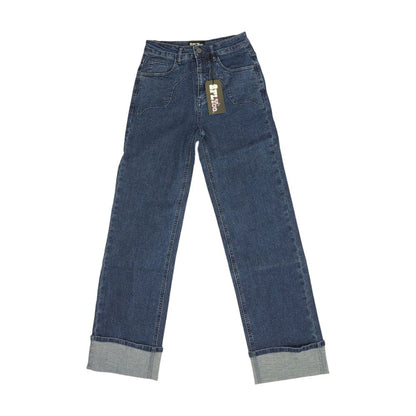 Navy High Rise Jeans