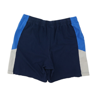 Blue Color Block Active Shorts