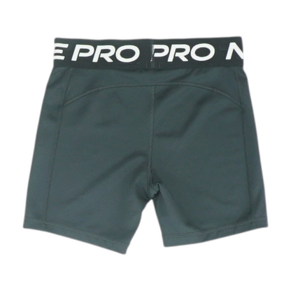 Black Solid Active Shorts