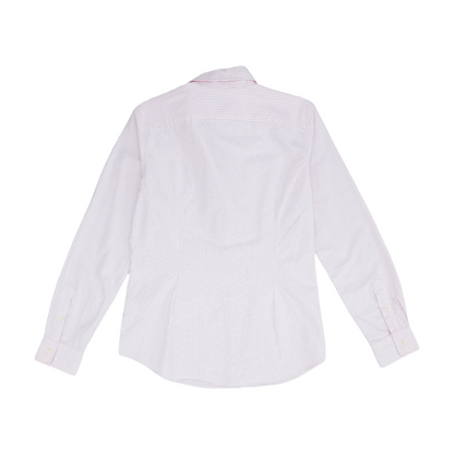 Pink Striped Long Sleeve Button Down