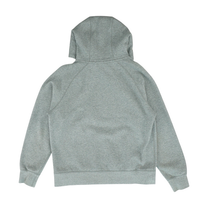 Gray Solid Hoodie Pullover
