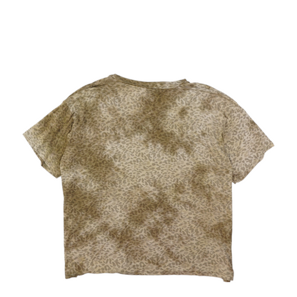 Brown Print Blouse