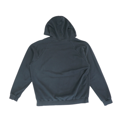Black Solid Hoodie Pullover