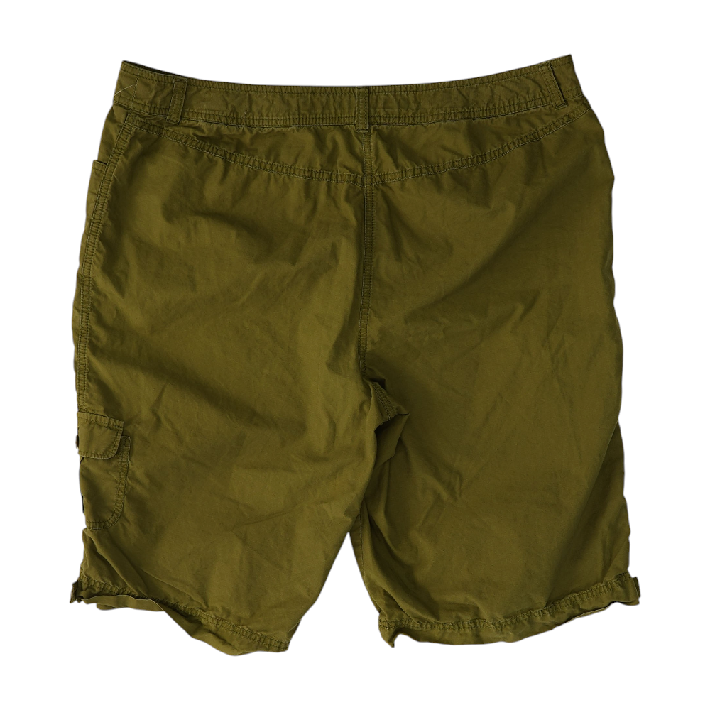 Green Plus Solid Chino Shorts