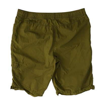Green Plus Solid Chino Shorts