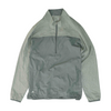 Gray Color Block 1/4 Zip Pullover