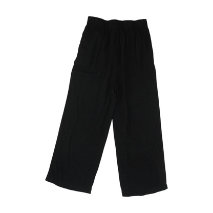 Black Regular Pants