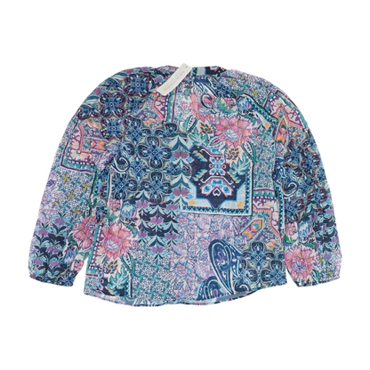Multi Graphic Blouse
