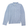 Blue Striped Long Sleeve Button Down