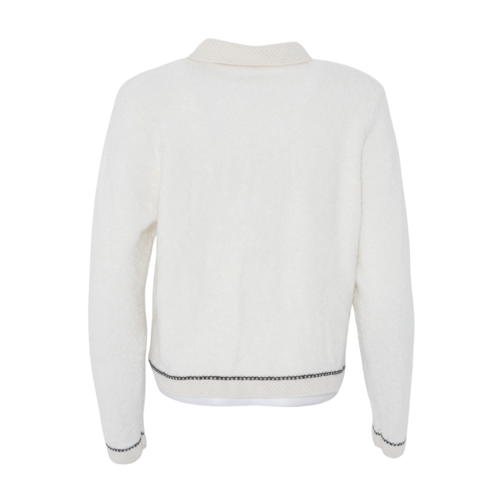 Cream Cardigan Sweater