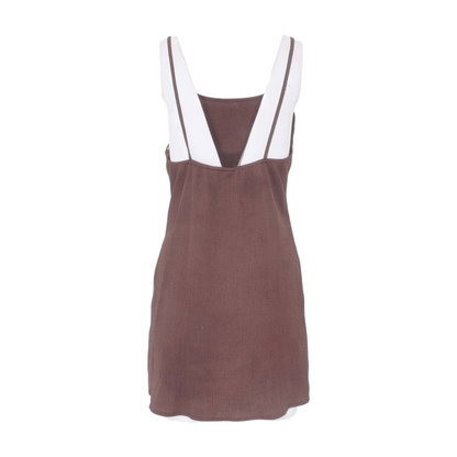 Brown Mini Dress