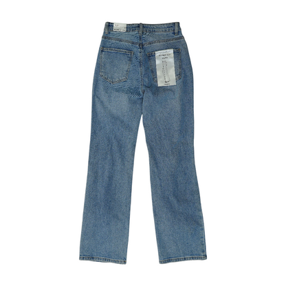 Blue Straight Jeans