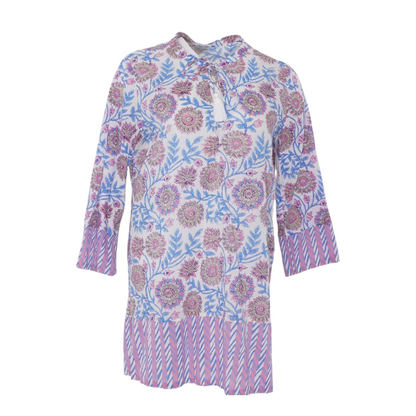 White Floral Cover-Up
