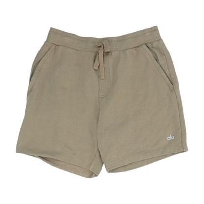 Tan Solid Active Shorts
