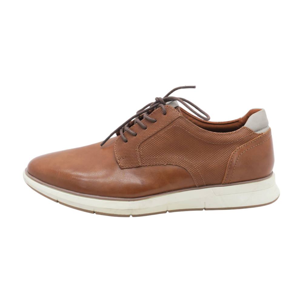 Brown Lace-Up Dress Shoes
